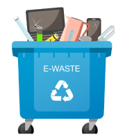 E waste material